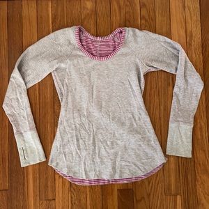Lululemon reversible lightweight sweatshirt, size 2